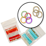 elastics (rubber bands)